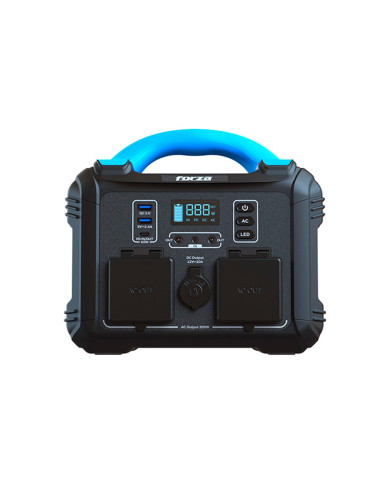 Generador Eléctrico Portátil Forza FPP-T302-I 300W 220V 8 salidas