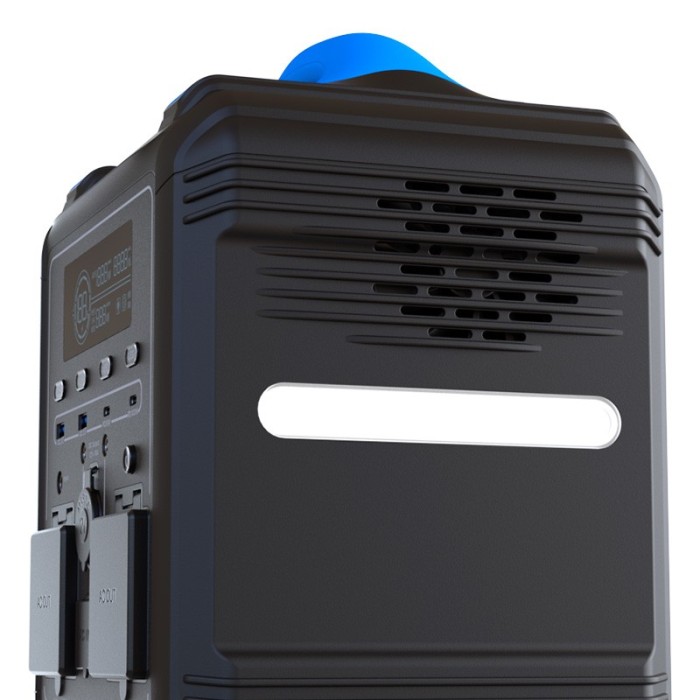 Generador Eléctrico Portátil Forza FPP-T702-I 700W 220V 9 salidas