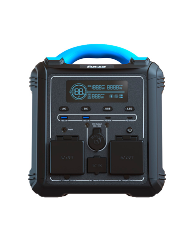 Generador Eléctrico Portátil Forza FPP-T702-I 700W 220V 9 salidas