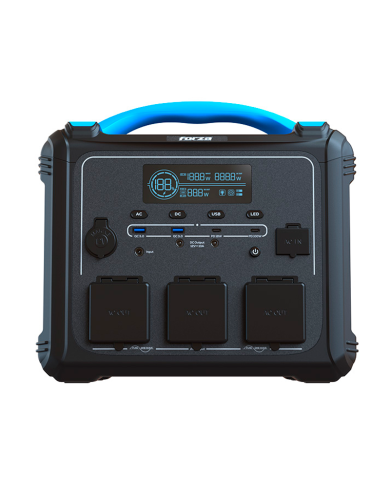 Generador Eléctrico Portátil Forza FPP-T1202-I 1200W 220V 10 salidas