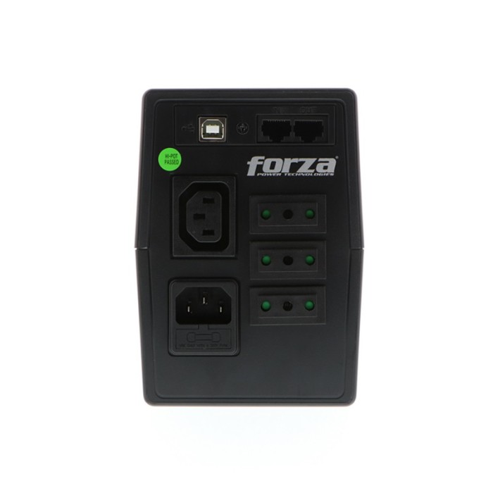 UPS inteligente 600VA/360W 220V, 3 salidas, LCD táctil, Torre (SL-602UL-C)