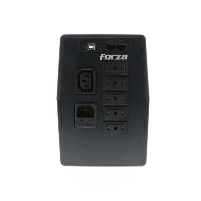 UPS inteligente 1000VA/600W 220V, 5 salidas, LCD táctil, Torre (SL-1012UL-C)