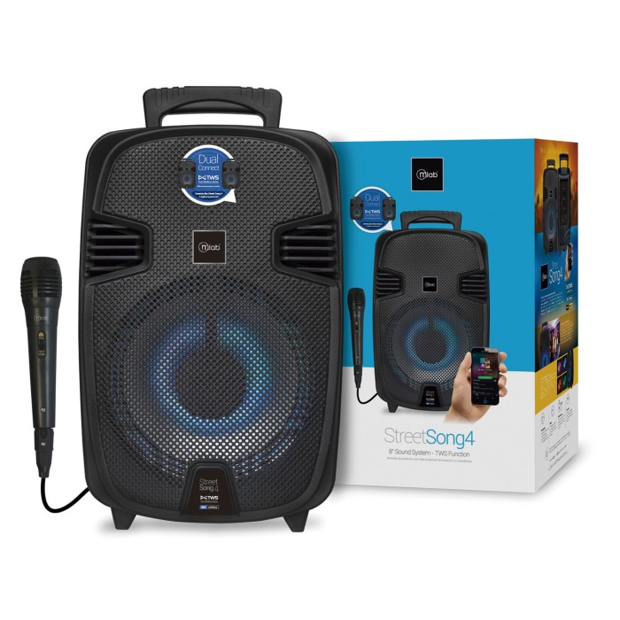 Parlante Street Song 8″ Speaker TWS Bluetooth