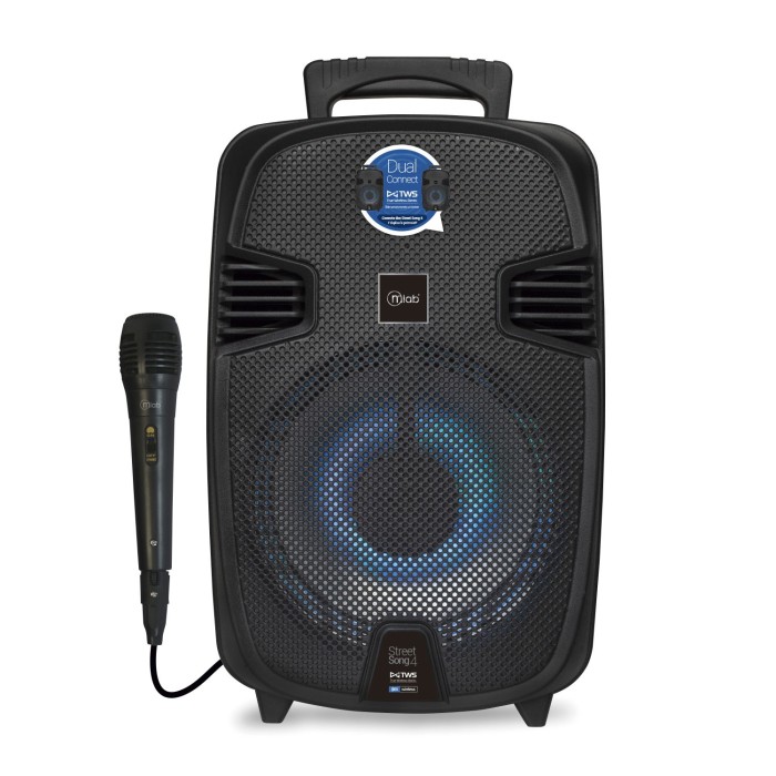 Parlante Street Song 8″ Speaker TWS Bluetooth