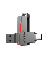 Pendrive Hiksemi Dual Slim 32GB USB-C/USB-A, Gris