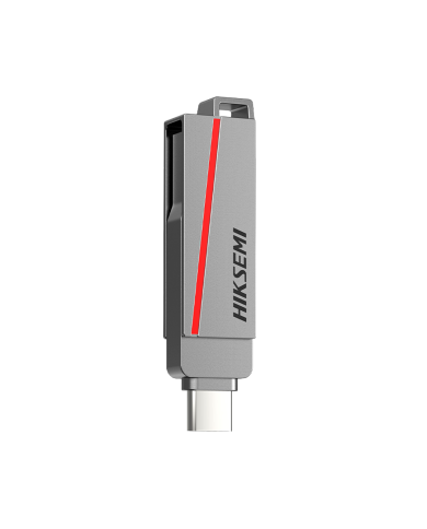 Pendrive Hiksemi Dual Slim 32GB USB-C/USB-A, Gris