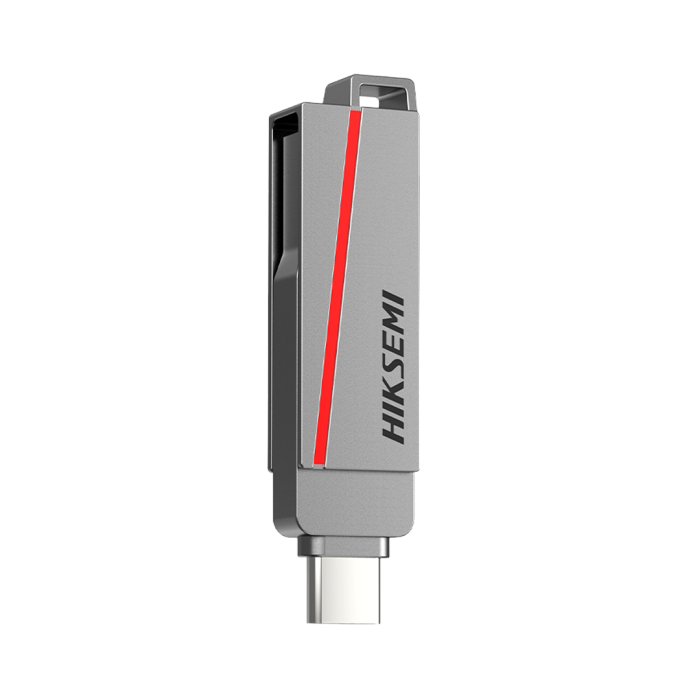 Pendrive Hiksemi Dual Slim 32GB USB-C/USB-A, Gris