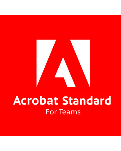 Licencia Adobe Acrobat Standard for Teams, Suscripción Anual, 1 Usuario