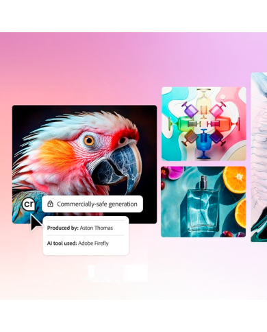Licencia Adobe Firefly Pro for Teams, Suscripción Anual, 1 Usuario