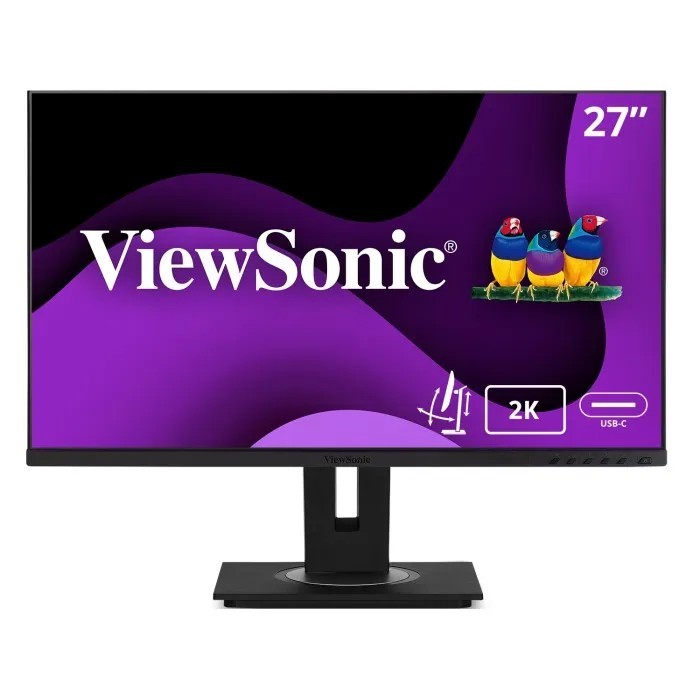 Monitor ViewSonic VG2756A-2K 27“ IPS QHD 60Hz 5ms HDMI USB-C Ethernet