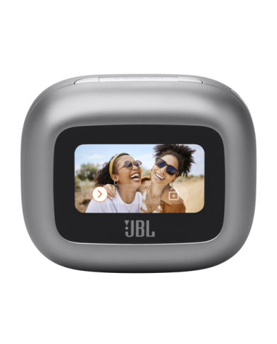 Audifonos JBL Live Beam 3 Bluetooth ANC Pantalla Tactil Gris