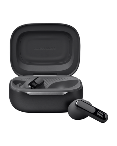 Audifonos JBL Live Beam 3 Bluetooth ANC Pantalla Tactil Negro