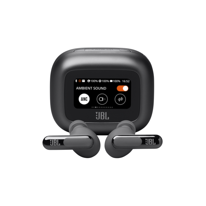 Audifonos JBL Live Beam 3 Bluetooth ANC Pantalla Tactil Negro