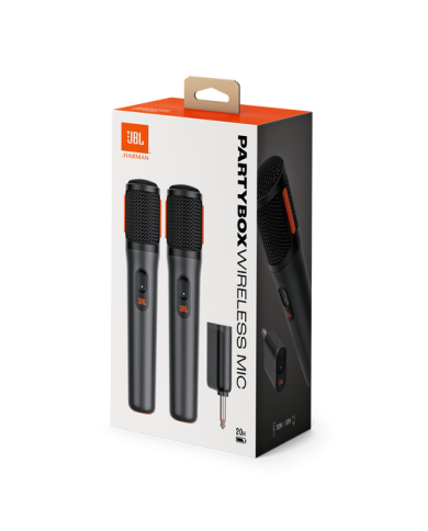 JBL Partybox 2 Micrófonos Inalambricos de mano 2.4Ghz