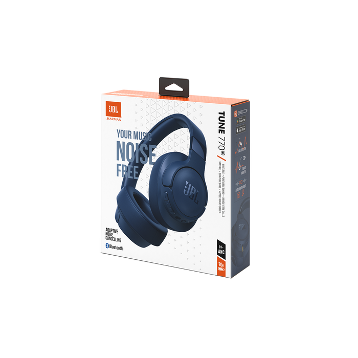 Audífonos JBL Tune 770NC  Azul Bluetooth Cancelacion de Ruido