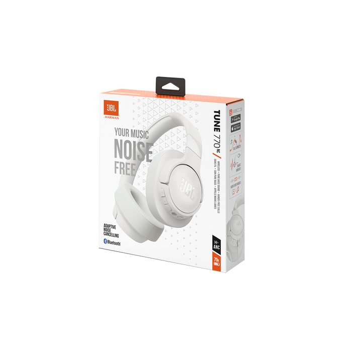 Audífonos JBL Tune 770NC  Blanco Bluetooth Cancelacion de Ruido