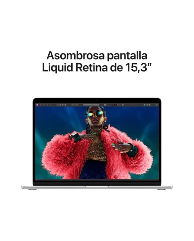 Apple MacBook Air 15 M3 8-Core CPU / 10-Core GPU, Ram 8GB, SSD 256GB, Silver