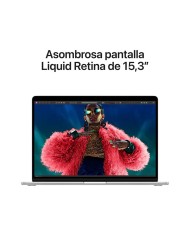 Apple MacBook Air 15 M3 8-Core CPU / 10-Core GPU, Ram 8GB, SSD 256GB, Silver