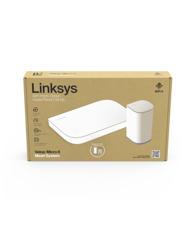 WiFi Linksys LN1100 Micro 6 AX3000 1 nodo 3 Gbps Velop Mesh