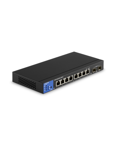 Linksys Switch Gigabit PoE+ Administrado de 8 Puertos