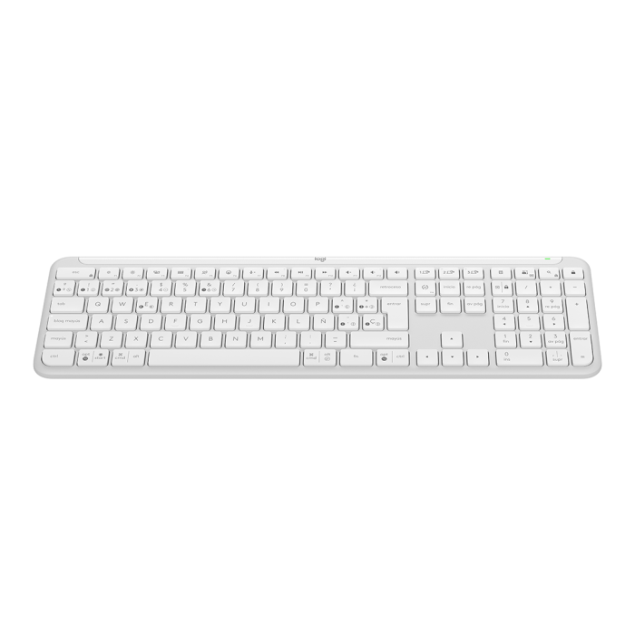 Teclado Logitech Signature Slim K950 Blanco Español