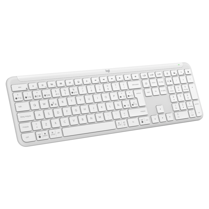 Teclado Logitech Signature Slim K950 Blanco Español