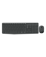 Combo Teclado y Mouse Inalambrico Logitech MK235, USB