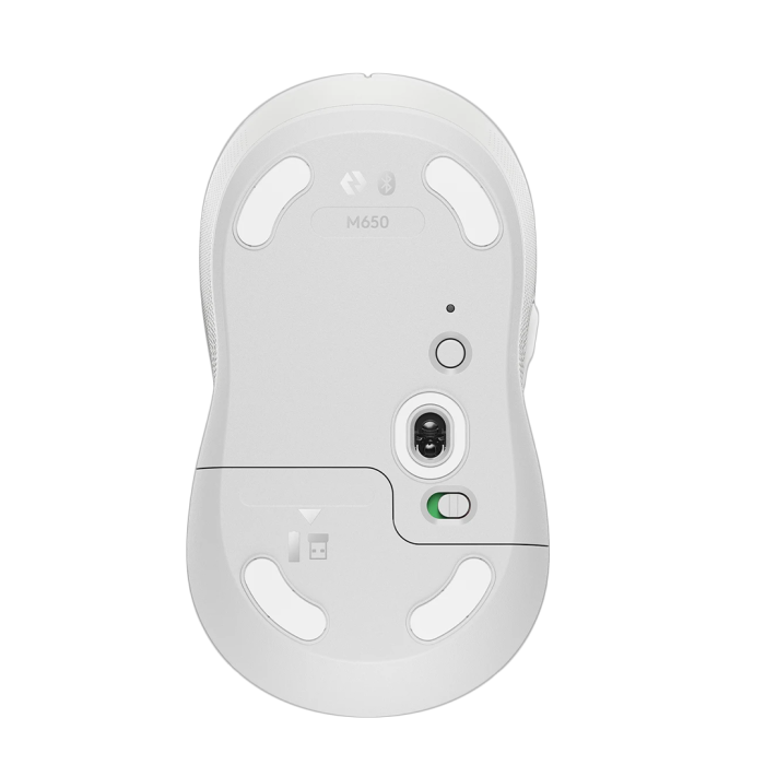 Mouse Inalámbrico Logitech Signature M650 4000 DPI 5 Botones Blanco