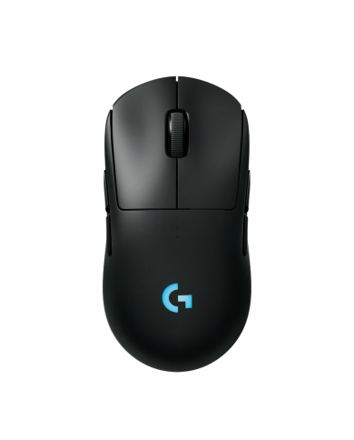 Mouse Gamer Inalámbrico Logitech Pro 2 Lightspeed 44.000 DPI Negro Ambidiestro