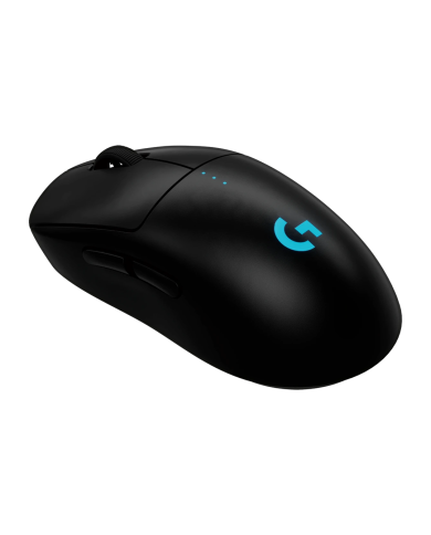 Mouse Gamer Inalámbrico Logitech Pro 2 Lightspeed 44.000 DPI Negro Ambidiestro