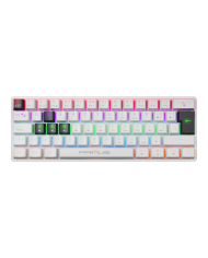 Teclado Mecánico Primus Ballista61T, 61 Teclas, Switch Red, RGB, USB-C, PKS-060W-S