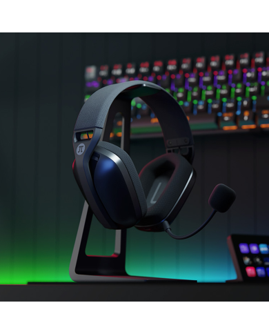Audífonos Gamer Primus Arcus 360BT Inalámbrico, Bluetooth 5.3, Micrófono Removible, Negro
