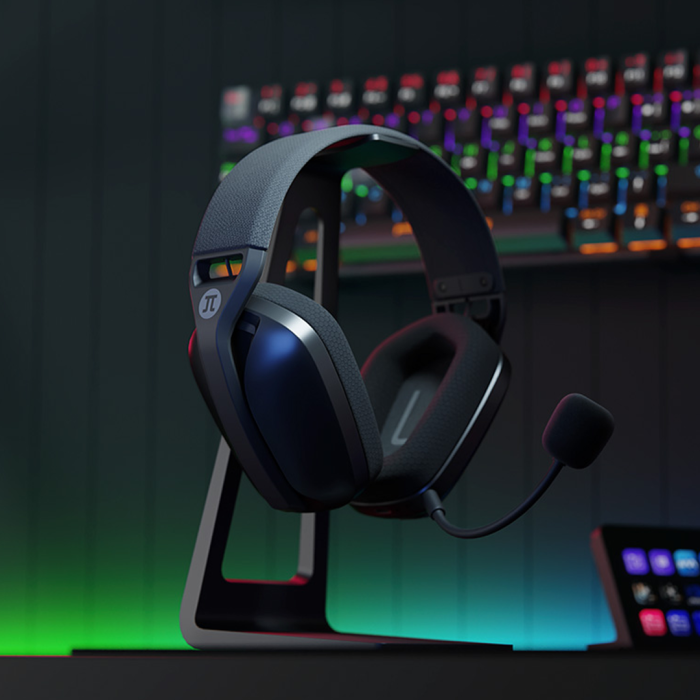 Audífonos Gamer Primus Arcus 360BT Inalámbrico, Bluetooth 5.3, Micrófono Removible, Negro