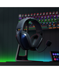 Audífonos Gamer Primus Arcus 360BT Inalámbrico, Bluetooth 5.3, Micrófono Removible, Negro