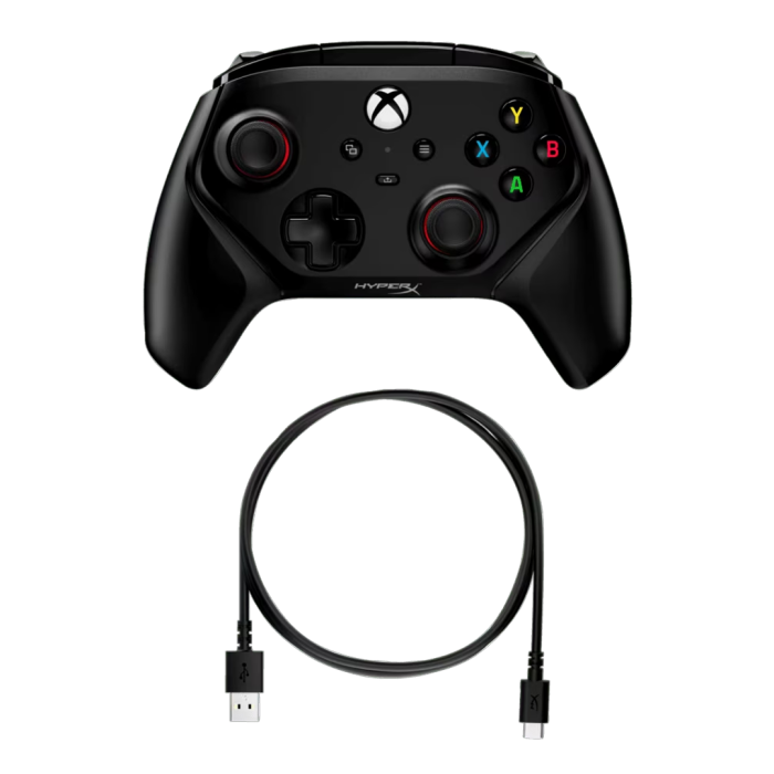 Joystick HyperX Clutch Gladiate Xbox Controller, Botones Programables, Negro