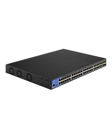 Switch Linksys de 48 puertos Gigabit POE+ 740W Administrable
