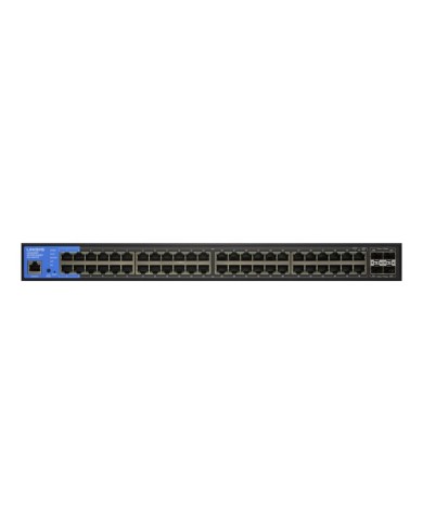 Switch Linksys de 48 puertos Gigabit POE+ 740W Administrable