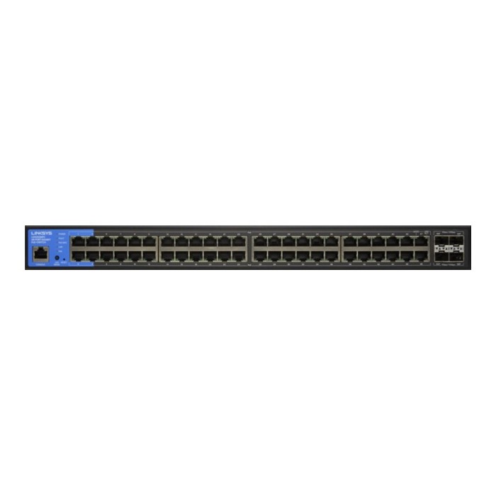 Switch Linksys de 48 puertos Gigabit POE+ 740W Administrable
