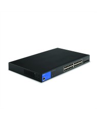 Switch Linksys de 24 puertos Gigabit POE+ 410W Administrable