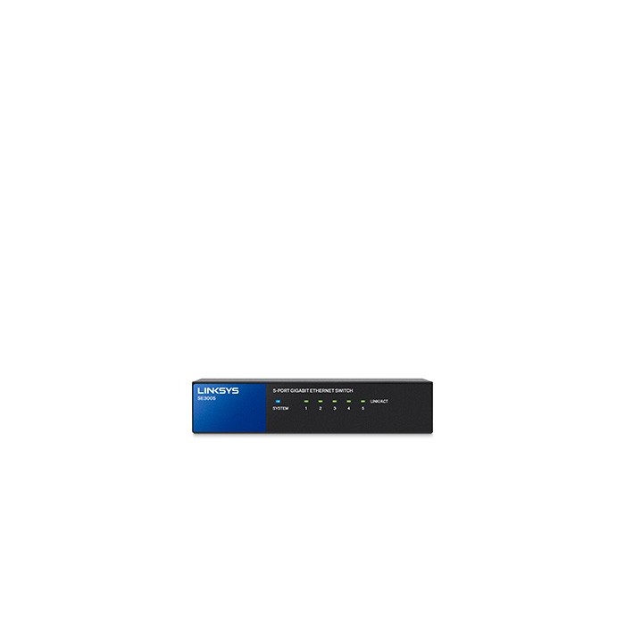 Switch Linksys Gigabit 5 puertos SE3005 5 x 10/100/10