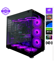 PC Gamer Ryzen 9 7900X RTX 5060 | Black Mamba 32GB + SSD 1TB + 2TB HDD | TodoClick Chile