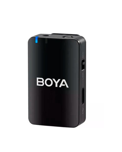 Micrófono inalámbrico Boya BOYAMIC 3-EN-1 Doble Con Grabadora y 300 Metros de Alcance