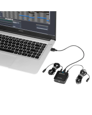 Kit de grabación doble Boya BY-DM20 USB/Lightning/USB-C