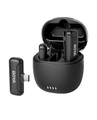Micrófono Inalámbrico Boya BY-WM3T-U2 Mini 2.4GHz Doble Canal Conector USB-C