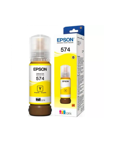 Botella de Tinta Original Epson T574 Amarillo (T574420-AL)