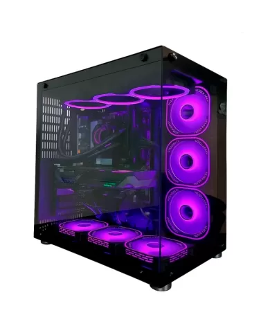 PC Gamer Black Mamba Ryzen 9-7900X 32GB Ram, 1TB SSD, 2TB HDD, RTX 5060 Ti, W11P, WIFI | SNAKE GAMER