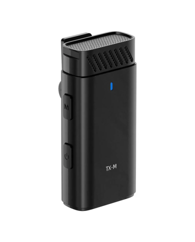 Micrófono Lavalier inalámbrico Ulanzi HM2301 de doble canal, Transmite Simultáneamente a Dos Teléfonos