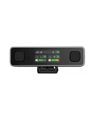 Micrófono Lavalier inalámbrico Ulanzi U-Mic AM18 de doble canal Hasta 100 Metros A018GBB1