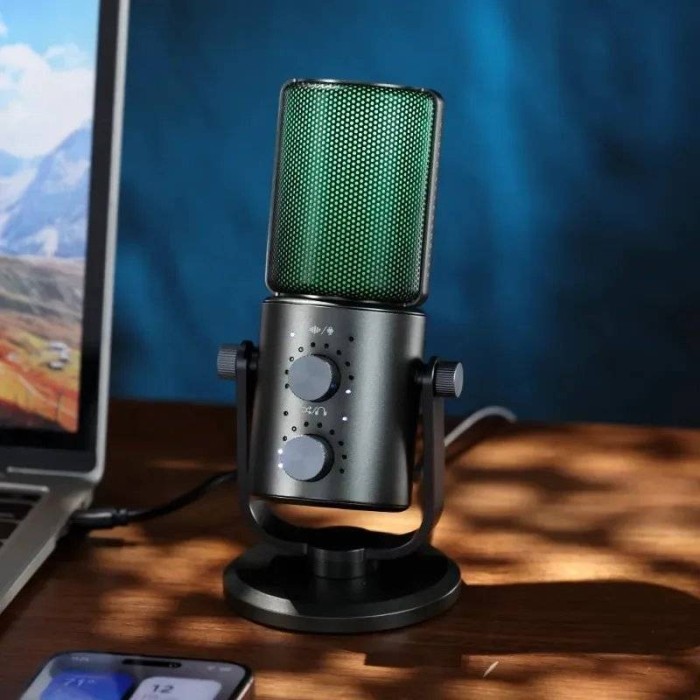 Micrófono Condensador para Streaming Ulanzi UL-3335 USB con Control de Tono