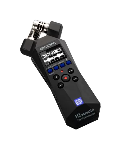 Grabadora de audio 32BIt flotantes portátil Zoom H1essential 2 pistas